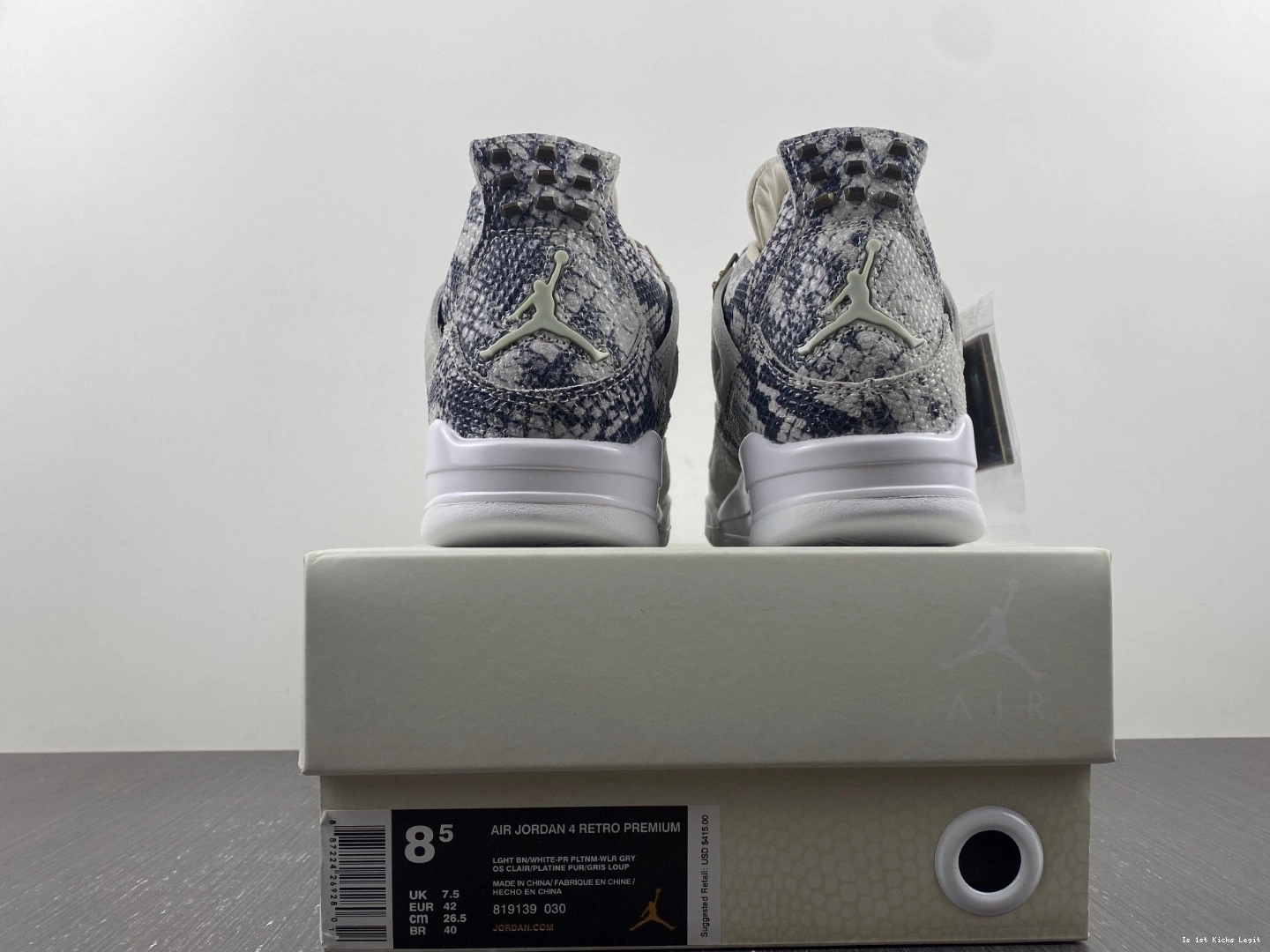 Retro - Jordan 4 Snakeskin 819139-030 0405